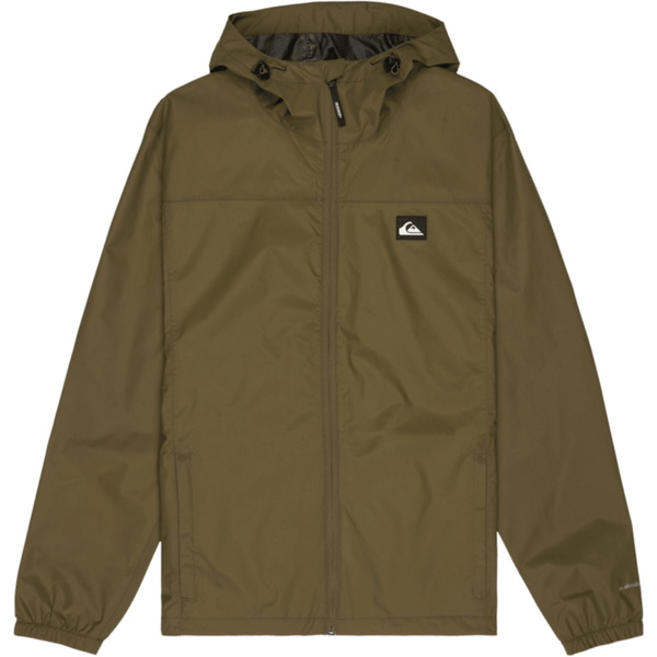 2026 Quiksilver Mens Overcast 3k Tape Waterproof Jacket EQYJK04214 - Grape Leaf